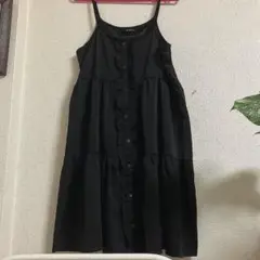 キャミ フレアワンピ