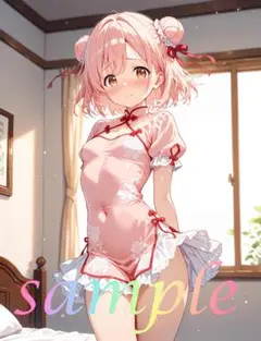 c549 美少女 かわいい イラスト 下着 コスプレ セクシー A4ポスター
