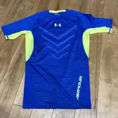 UNDER ARMOUR アンダーシャツ SM 青/黄