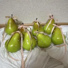 結婚式装飾　フェイク洋梨