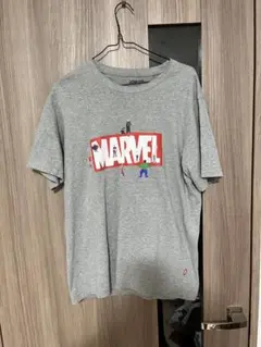 MARVEL グレー Tシャツ Lサイズ