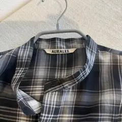 AURALEE 21AW シアーチェックシャツ