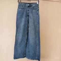 H&M ストレートデニム ワイド