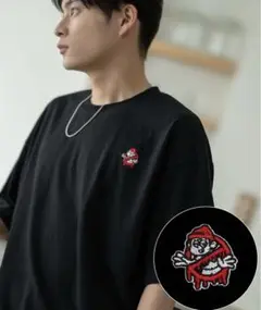【SIDEWAY STANCE】オリジナル ワンポイント刺繍 半袖Tシャツ L
