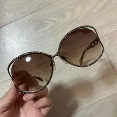 ジミークリスタルNY ラインストーン サングラス