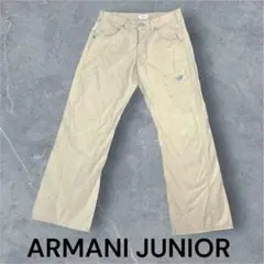 アルマーニ ジュニア 130 エンブレム付き☆チノパンツ