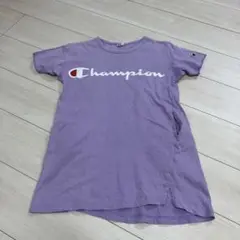 Champion ラベンダー 半袖ワンピース 140