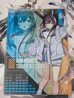 アークナイツ　タワーレコード　クリアファイル　アーミヤセット