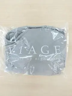 【新品未使用】VIAGEナイトブラ★クールグレー×グレー★Lサイズ