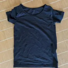 UNIQLO エアリズム アンダーシャツ 130cm 黒