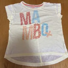 クリーム色 短袖Tシャツ グラフィックプリント 14