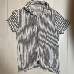 Abercrombie & Fitch 半袖シャツ XS ストライプ