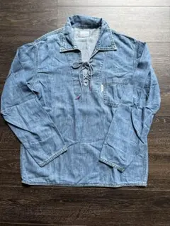 ［希少］BLUE BLUE ハリウッドランチマーケット デニムシャツ Ｓ