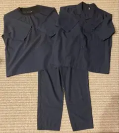 LAKOLE セットアップ トップス2種類 ネイビー Mサイズ