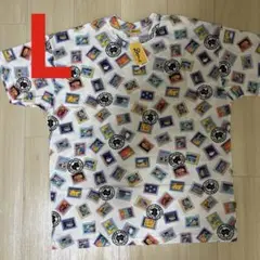 Done カラフルスタンプ柄 Tシャツ L