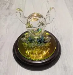 ディズニー　スティッチ ガラス細工　クリスタルフィギュア　ディズニーリゾート