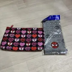 スパイダーマン ポーチ＆ミニタオルセット