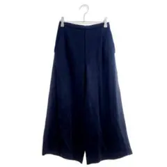 新品 定価14300円 バンヤードストーム ワイドパンツ Ｓ ネイビー 上品