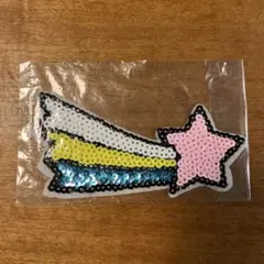 ワッペン　流れ星
