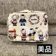 【美品】ファミリア familiar ビニールポーチ ポーチ 化粧ポーチ