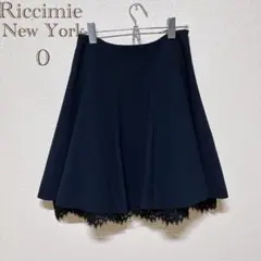 Riccimi New York （0）フレアスカート ネイビー　紺　レース