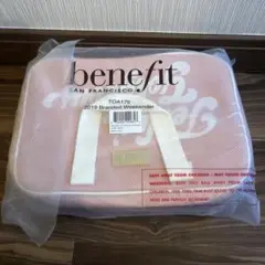 Benefit ベネフィット ノベルティ トラベル バッグ 防水 メイク ピンク