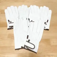 【新品✨】グローブ 作業手袋 豚床革手袋 アテ付 Lサイズ 3枚組