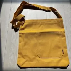 トートバッグ キャンバス ショルダーバッグ大容量 通勤 通学 斜め掛け イエロー