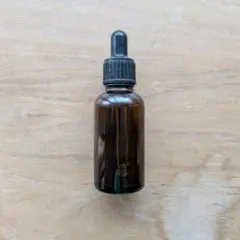 空き瓶　茶色　スポイト付き　ボトル