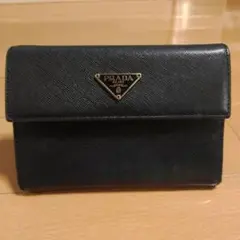 【訳有り】【格安】PRADA プラダ 折り財布