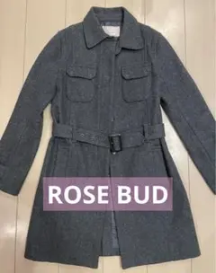 最安値✨️ROSE BUD ローズバッドミドル丈 ウール ジャケット ベルト付き