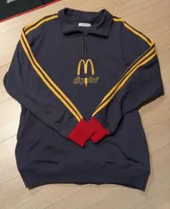 graniph グラニフ マクドナルド dippin ハーフジップスウェット