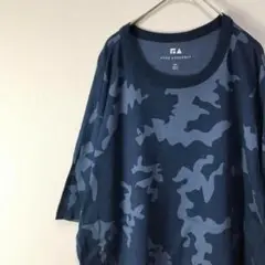 USA古着 free assembly オーバーサイズ Tシャツ 迷彩