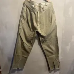 OLDPARK EDDIE BAUER リメイク スリット ツータックチノパンツ