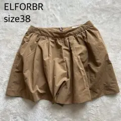 ELFORBR ベージュ キュロット サイズ38
