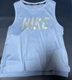 Nike DRI-FIT ライトブルータンクトップ L