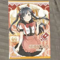 優木せつ菜 ラブライブ バースデーデカブロマイド お台場 虹ヶ咲 ブロマイド