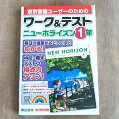 【新品未使用】ワーク&テスト ニューホライズン 1年(即購入可)