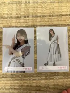 櫻坂46 中嶋優月 三期生ライブ 生写真　チュウ・ヒキ