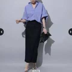 ハイウエストスリットタイトスカート