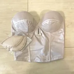 bridal bloom ショートビスチェ ロイヤルベージュ c70