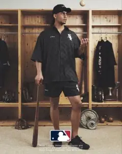 LÝFT × MLB メジャーリーグ上下セットアップ　L限定コラボ　新品　リフト