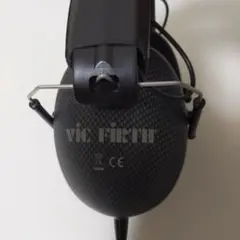 Vic Firth ステレオ アイソレーション ヘッドフォン V2 - ブラック