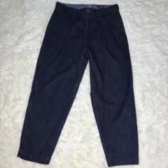 RICCARDO METHA デニム ワンタックパンツ 46 インディゴ