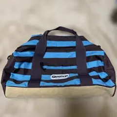 OUTDOOR PRODUCTS ドラムバッグ 青茶ストライプ　美品