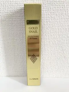 the SAEM GOLD SNAIL しわ改善美容液 3本セット 試してみた】Gold Snail Wrinkle Plumper the SAEMの効果・肌質