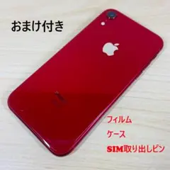 X12 SIMフリー iPhoneXR 256GB Red おまけ付き