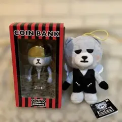 ❤️新品❤️BIGBANG KRUNK ぬいぐるみ・COIN BANKの２点セット