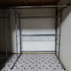 押入れ　ハンガーラック　棚