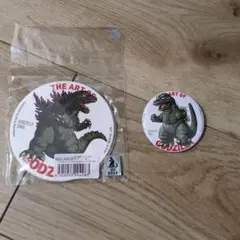 デフォルメ　ゴジラコースター　缶バッチ　ゴジラ2022